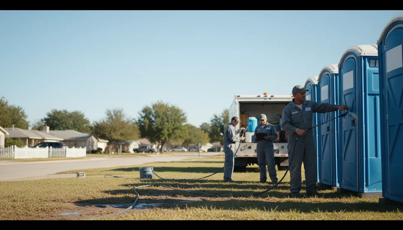 Long-Term Portable Toilet Rental in Mystic, IA near me